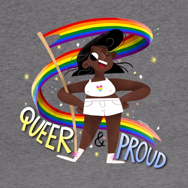 Queer & Proud - Pan Heart by Gummy Illustrations